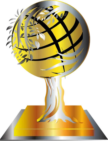 Golden Planet Award Trophäe