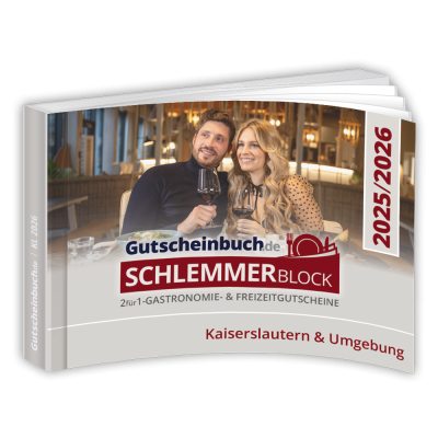 Schlemmerblock Kaiserslautern 2025/2026 zum reduzierten Preis!