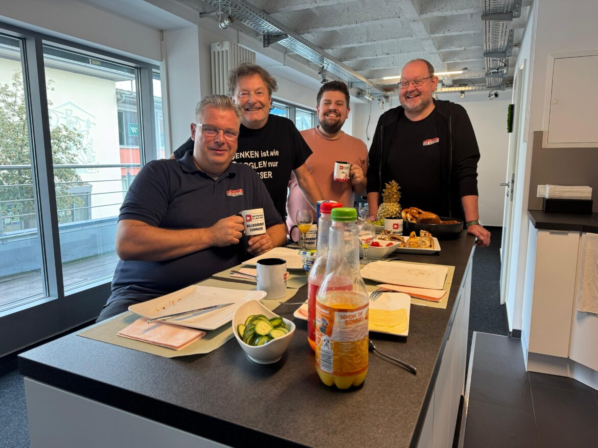 Der Lautrer Frühstückstalk mit Dieter Schild, Martin Sültemeyer und Alexander Weber