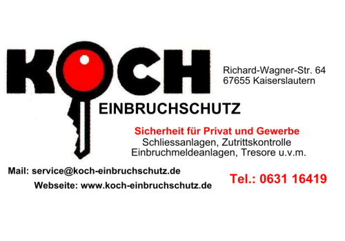 Logo Koch Einbruchschutz